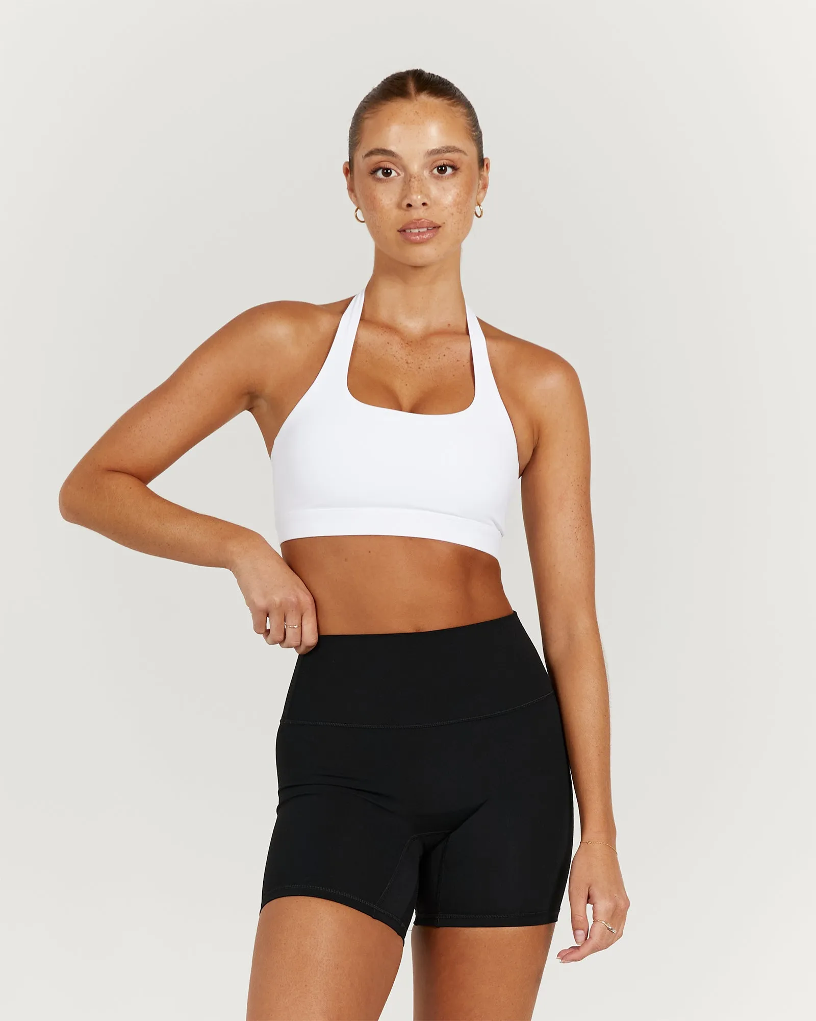 LUXE HALLY BRA - WHITE