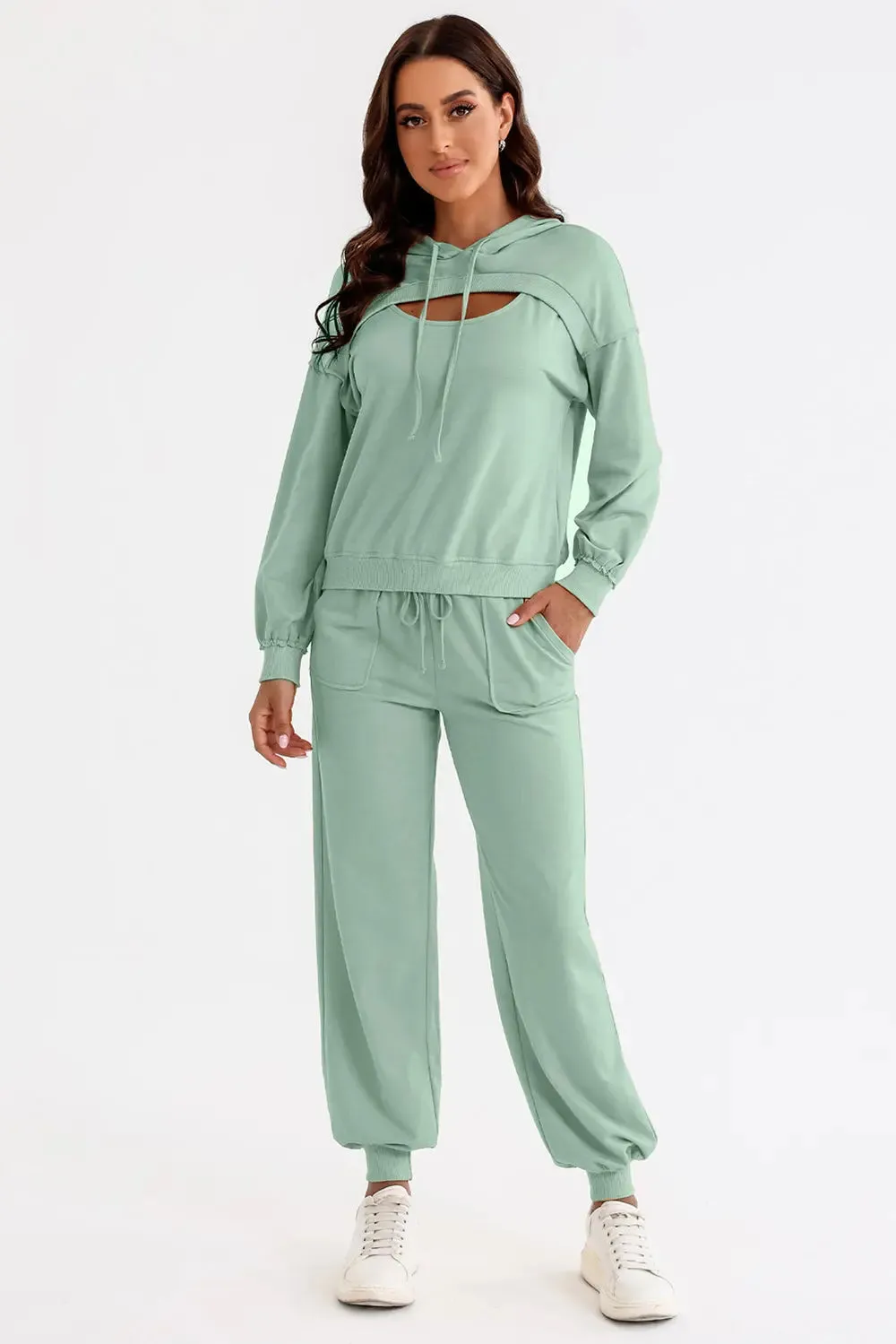 'Lyra' Hoodie and Joggers Activewear Set