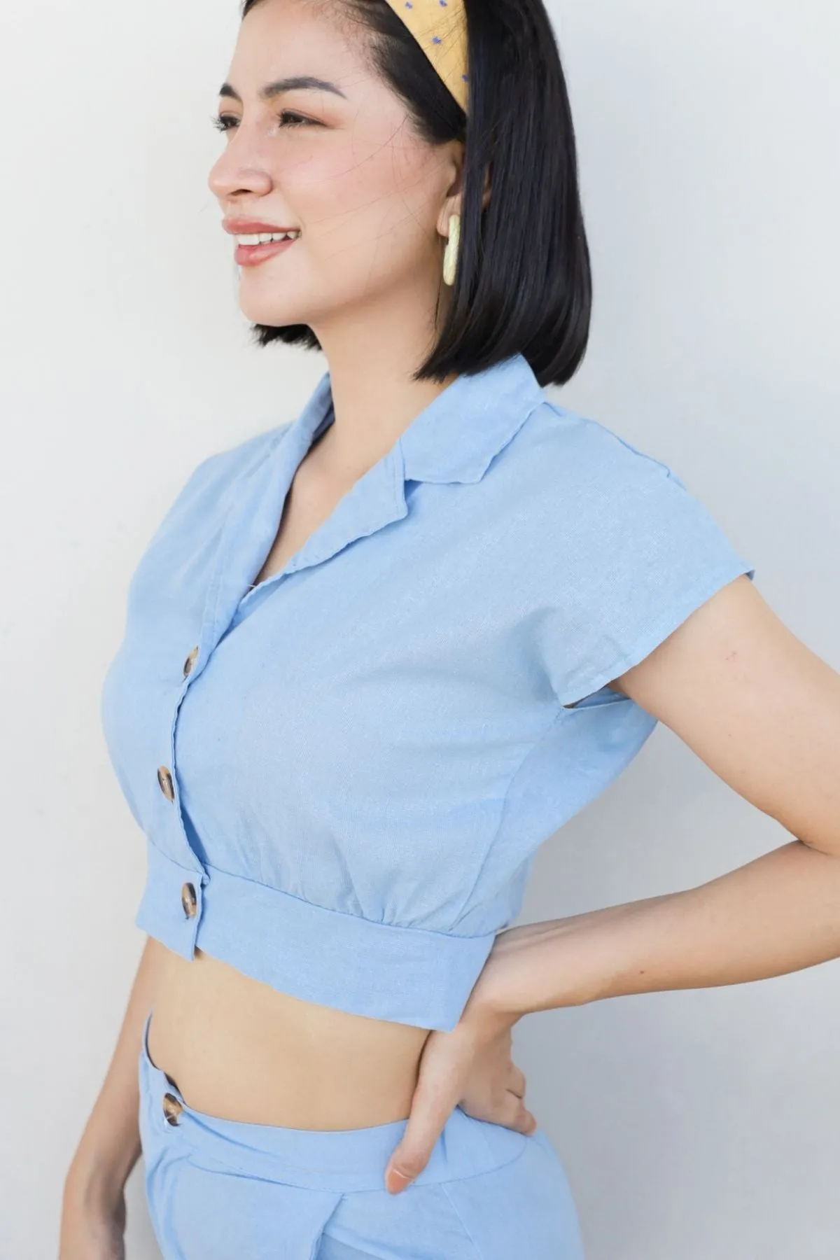 MADISON Top & Pants Co-ord (Ice Blue)