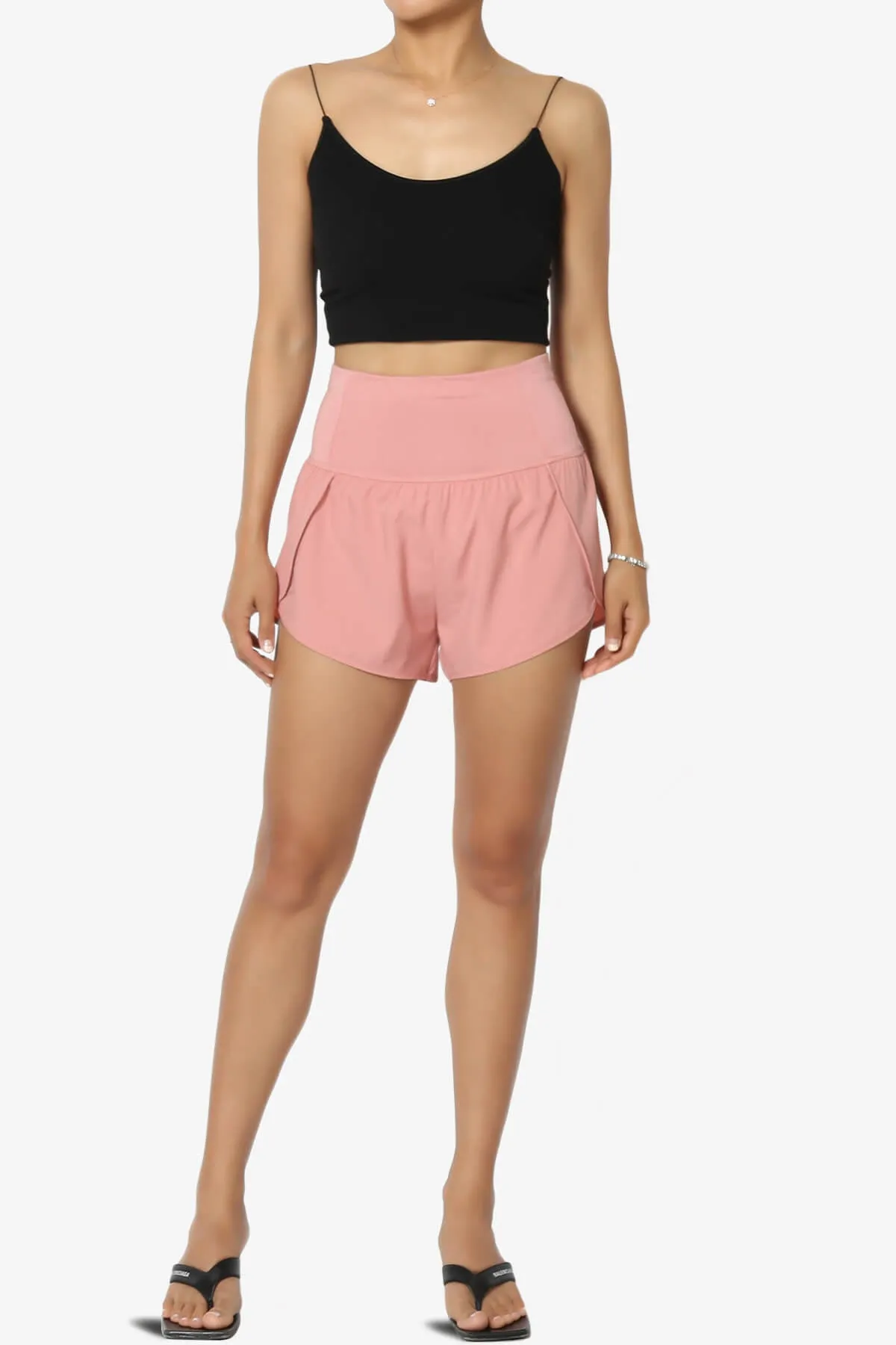 Manzie Track And Field Brief Lined Running Shorts