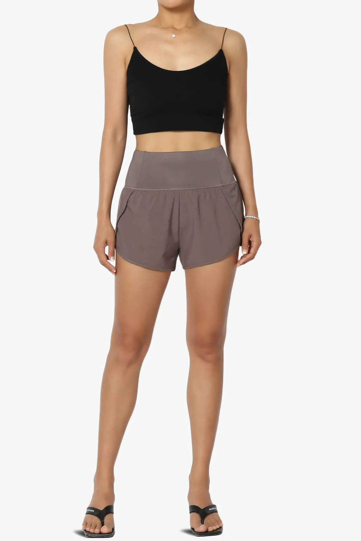 Manzie Track And Field Brief Lined Running Shorts