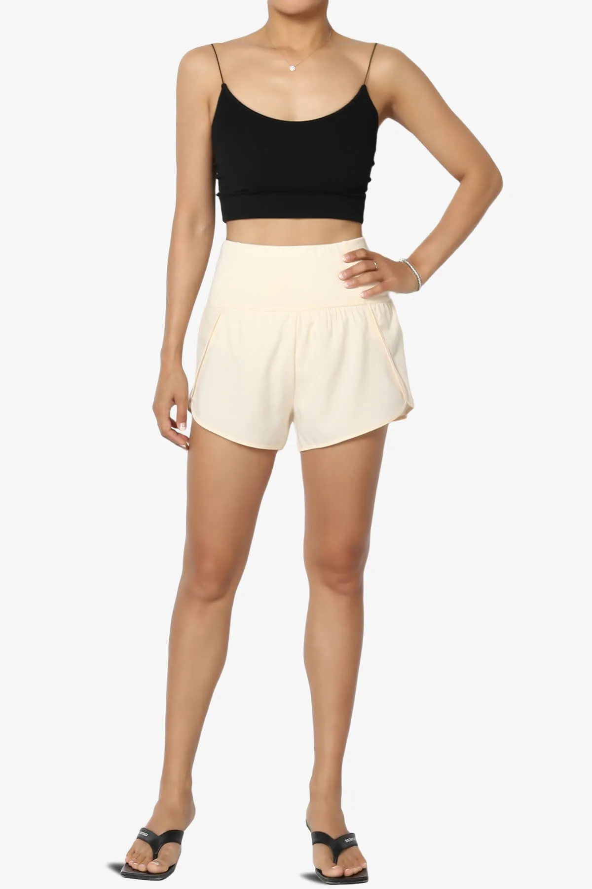 Manzie Track And Field Brief Lined Running Shorts