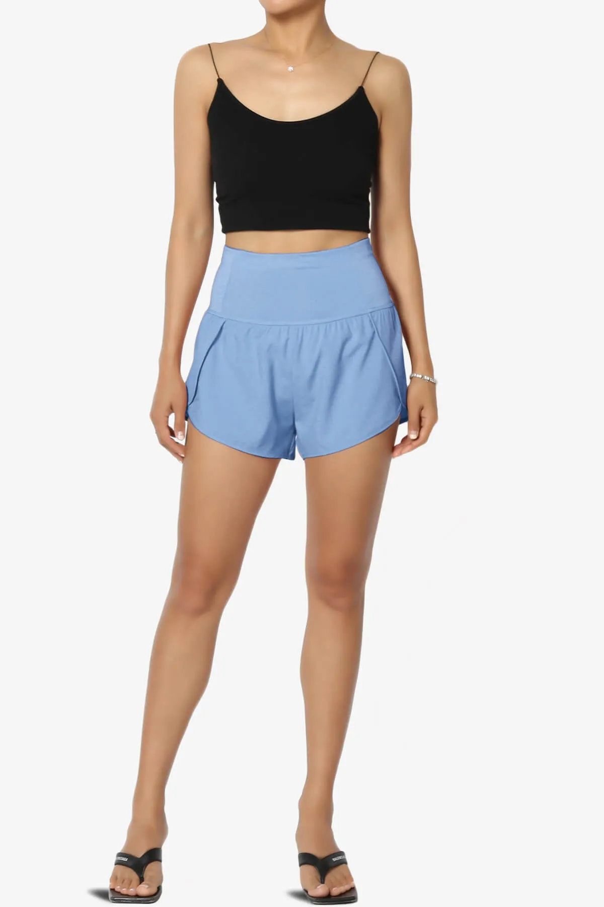 Manzie Track And Field Brief Lined Running Shorts