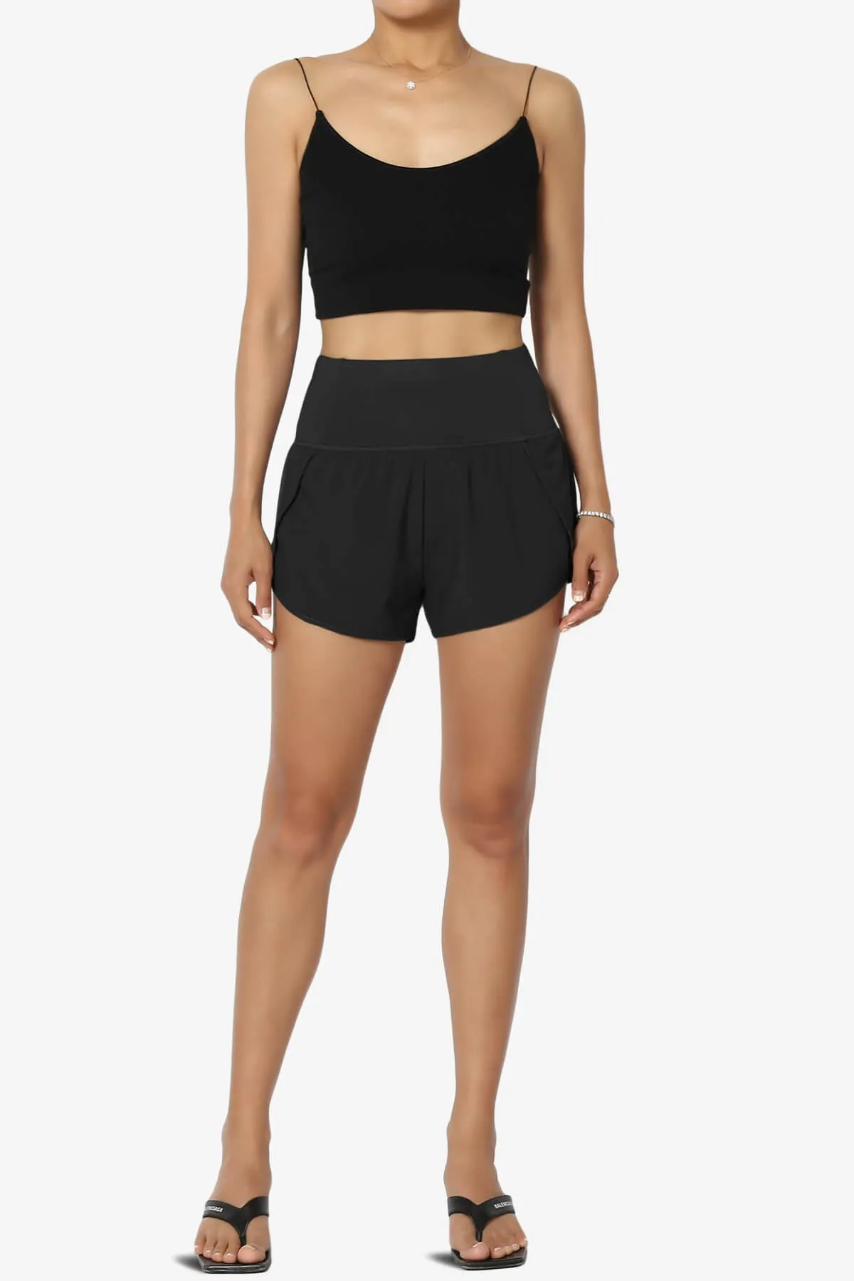 Manzie Track And Field Brief Lined Running Shorts