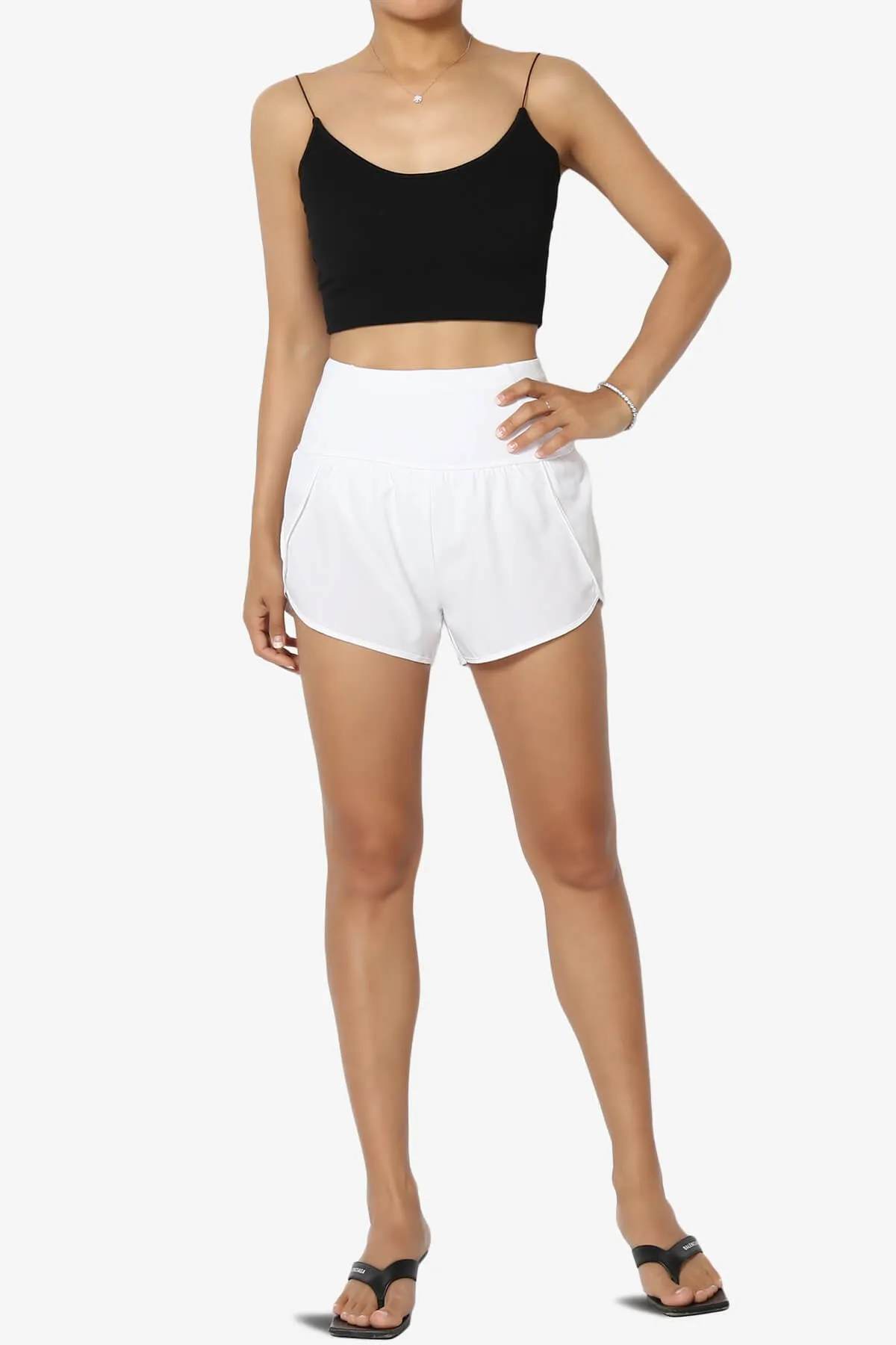 Manzie Track And Field Brief Lined Running Shorts