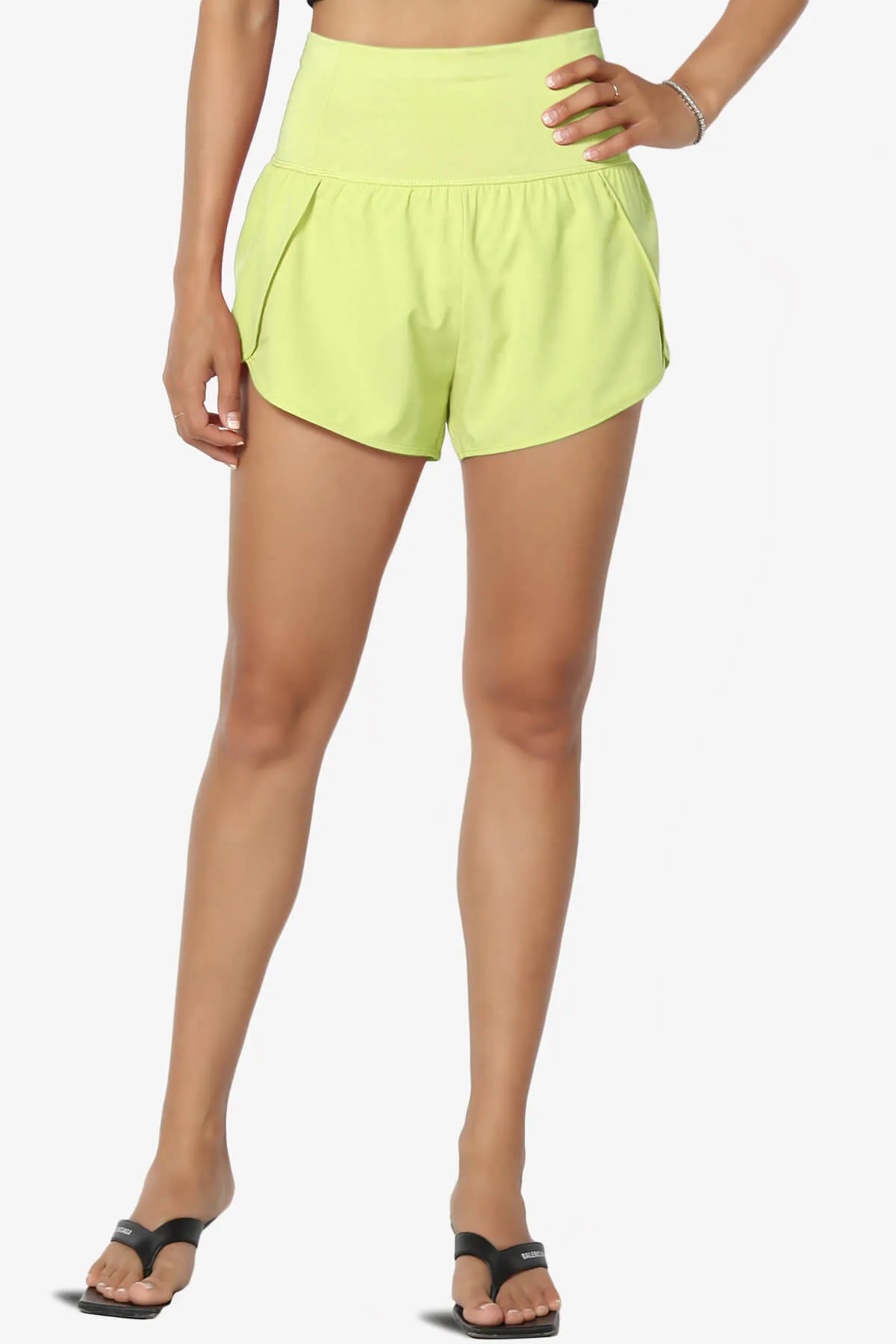 Manzie Track And Field Brief Lined Running Shorts