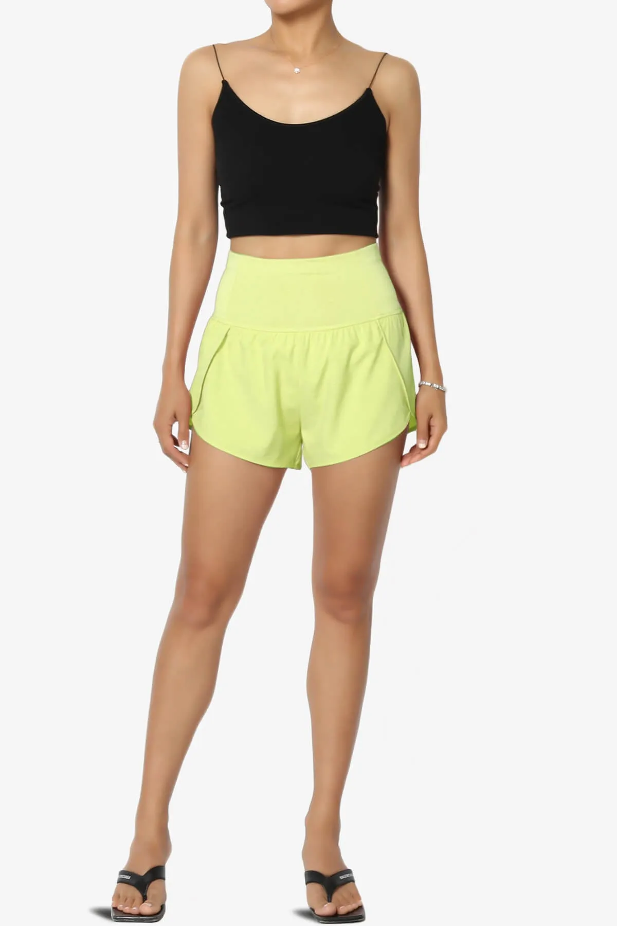Manzie Track And Field Brief Lined Running Shorts