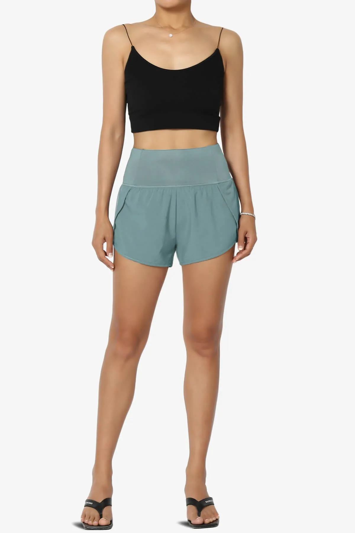 Manzie Track And Field Brief Lined Running Shorts