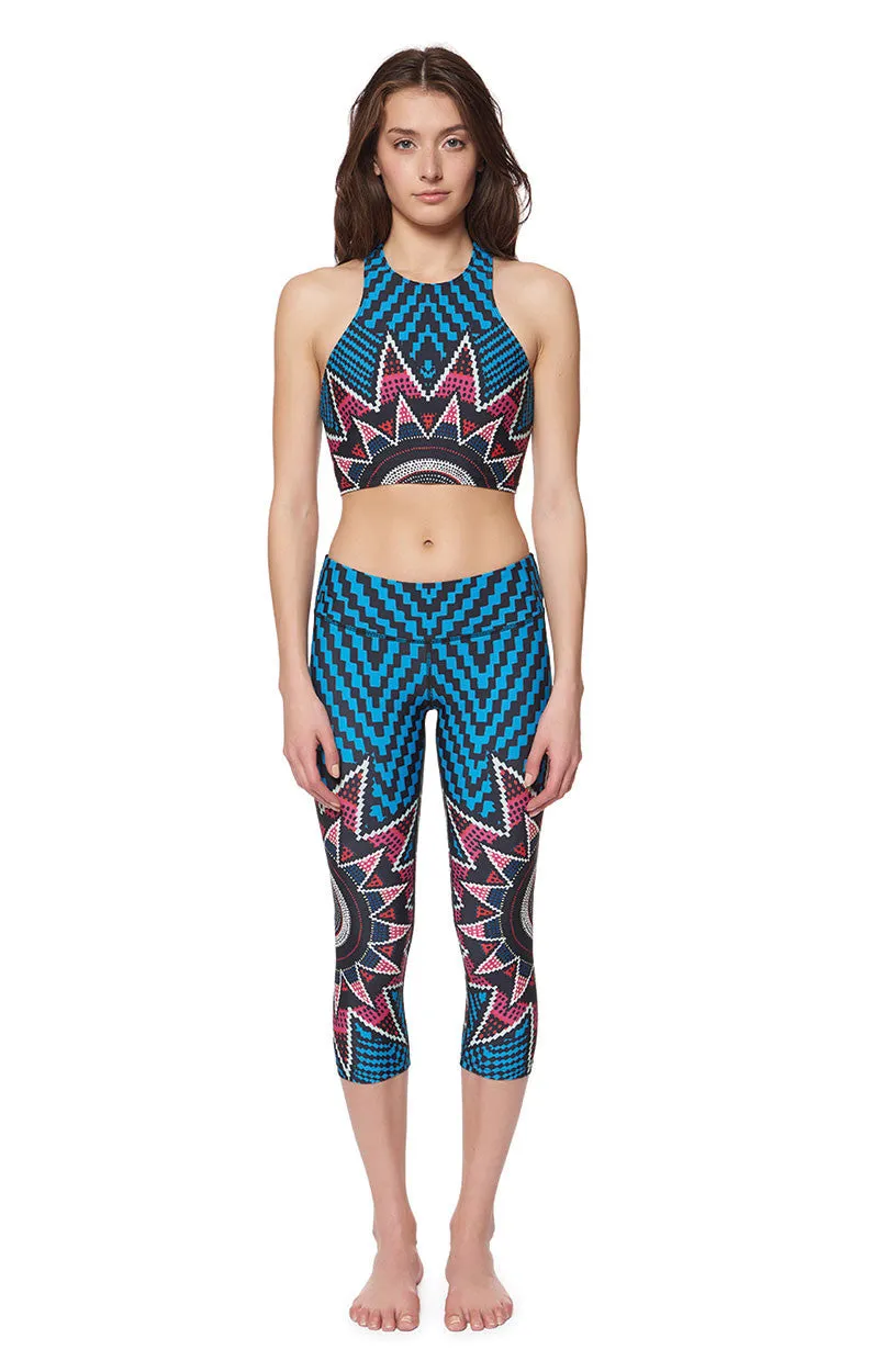 Mara Hoffman Active Starbasket Crop Legging