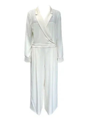 Marella By Max Mara Women's Ivory Landa Jumpsuit Size 12 NWT