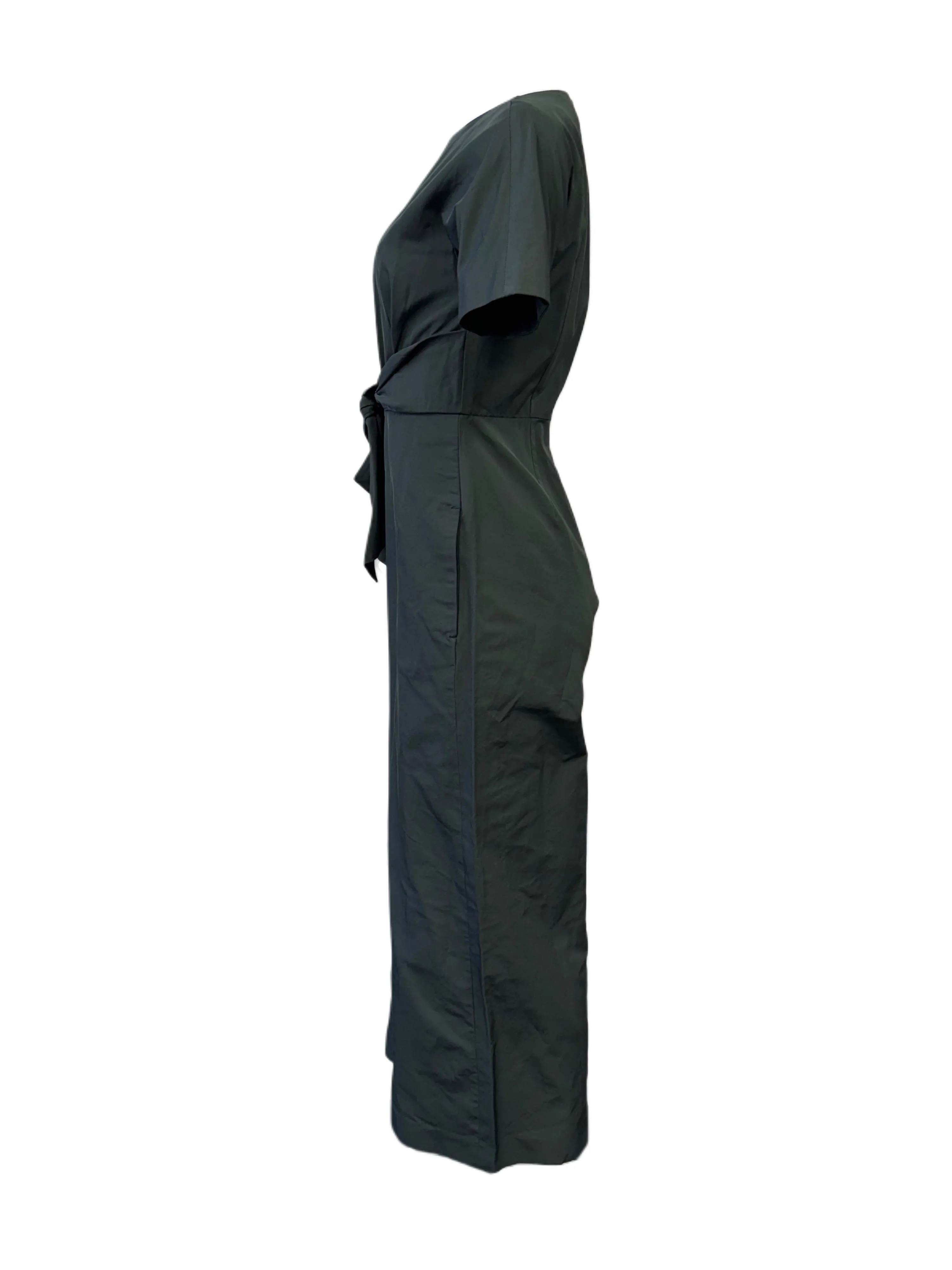 Max Mara Women's Green Zina Zipper Closure Jumpsuit NWT