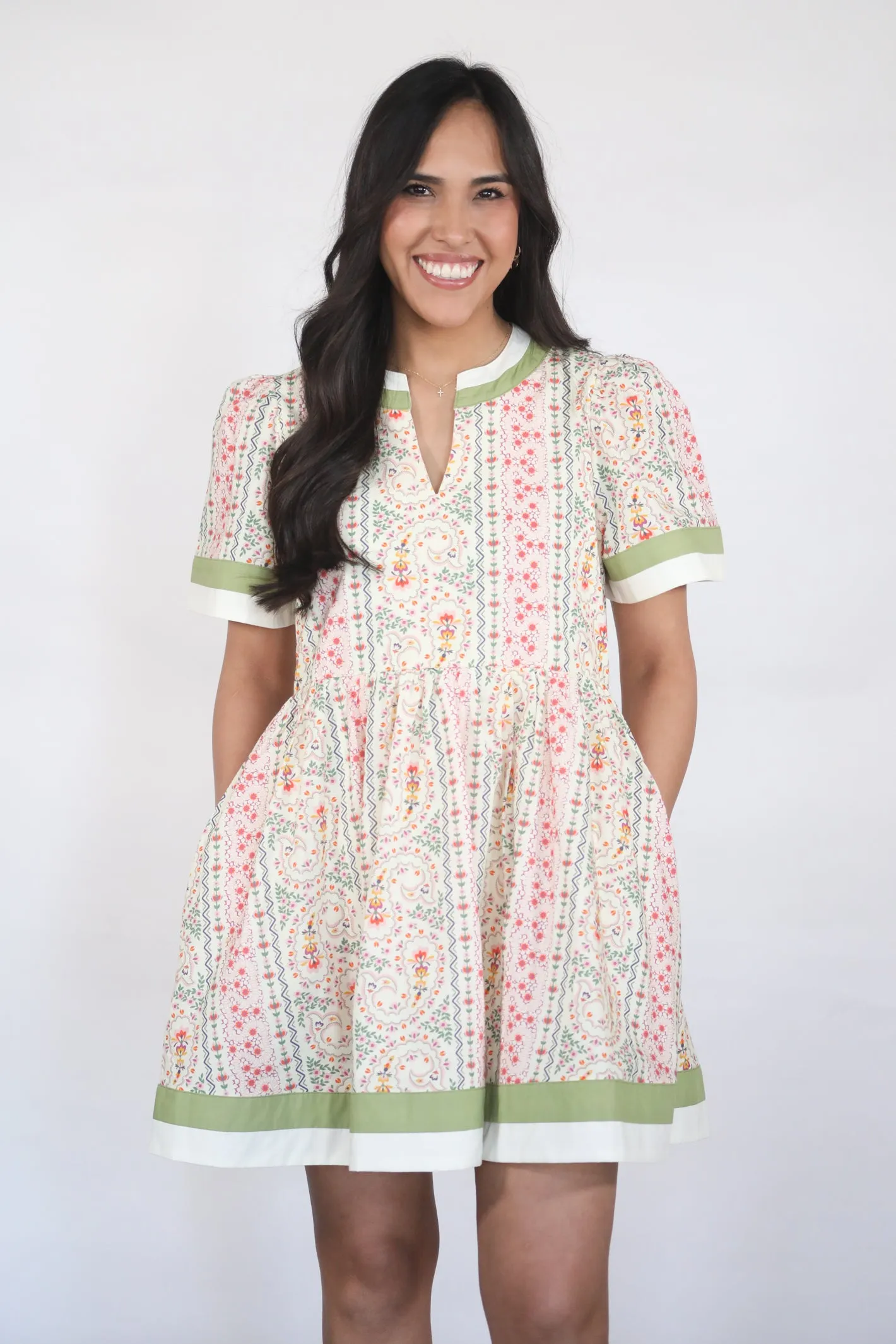 Meadow Breeze Mini Dress