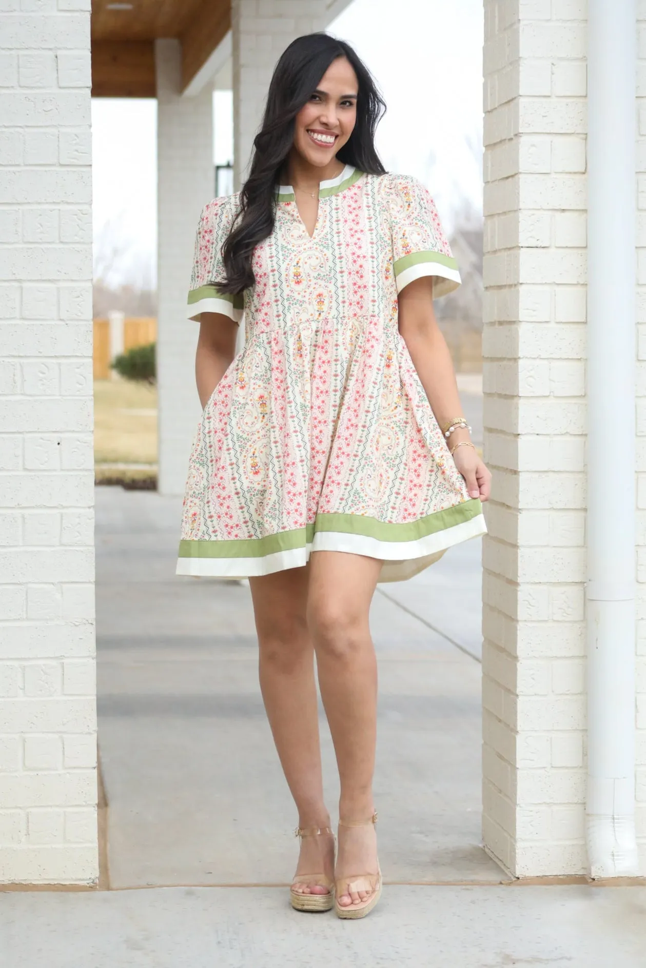 Meadow Breeze Mini Dress