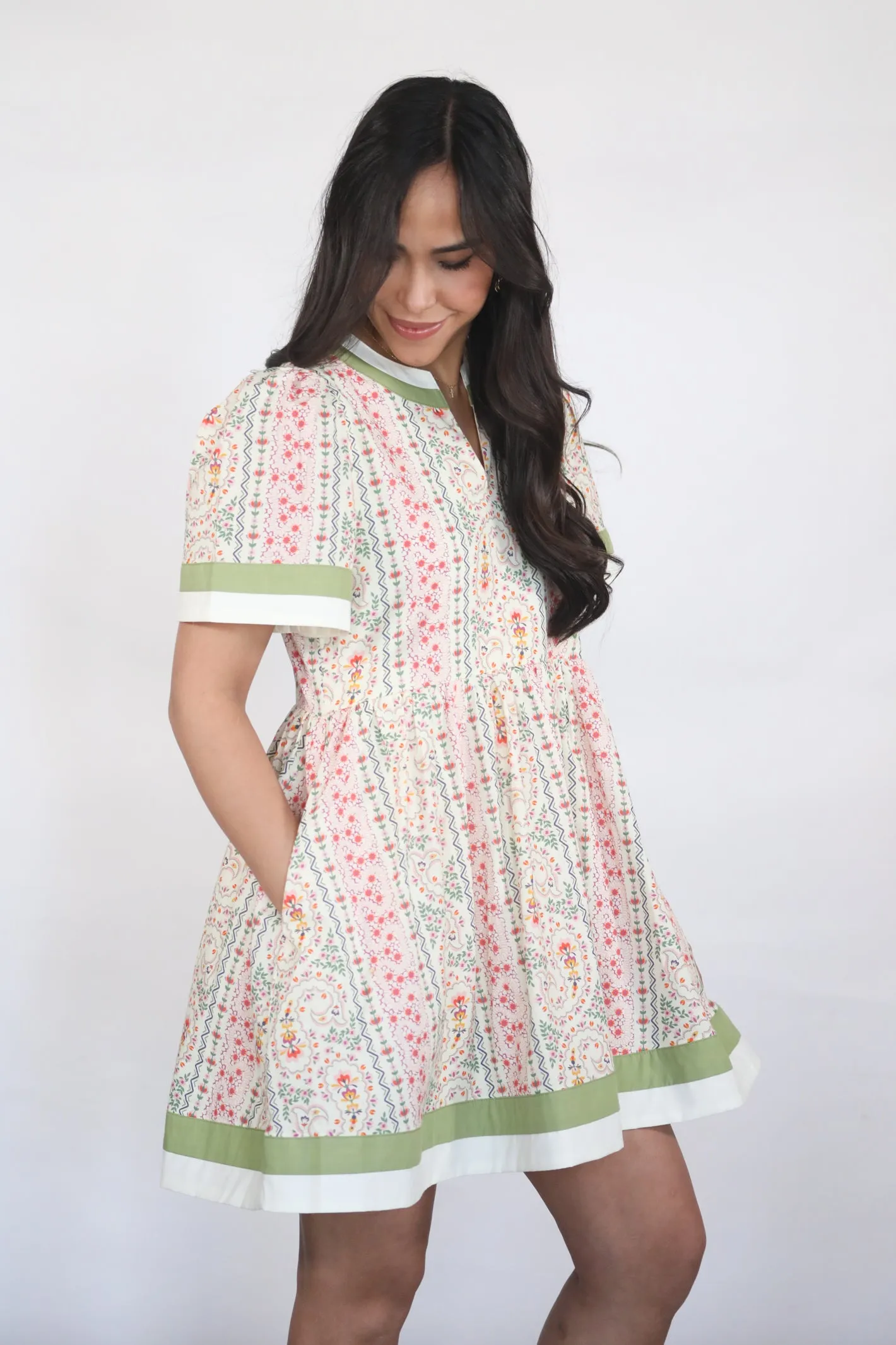 Meadow Breeze Mini Dress