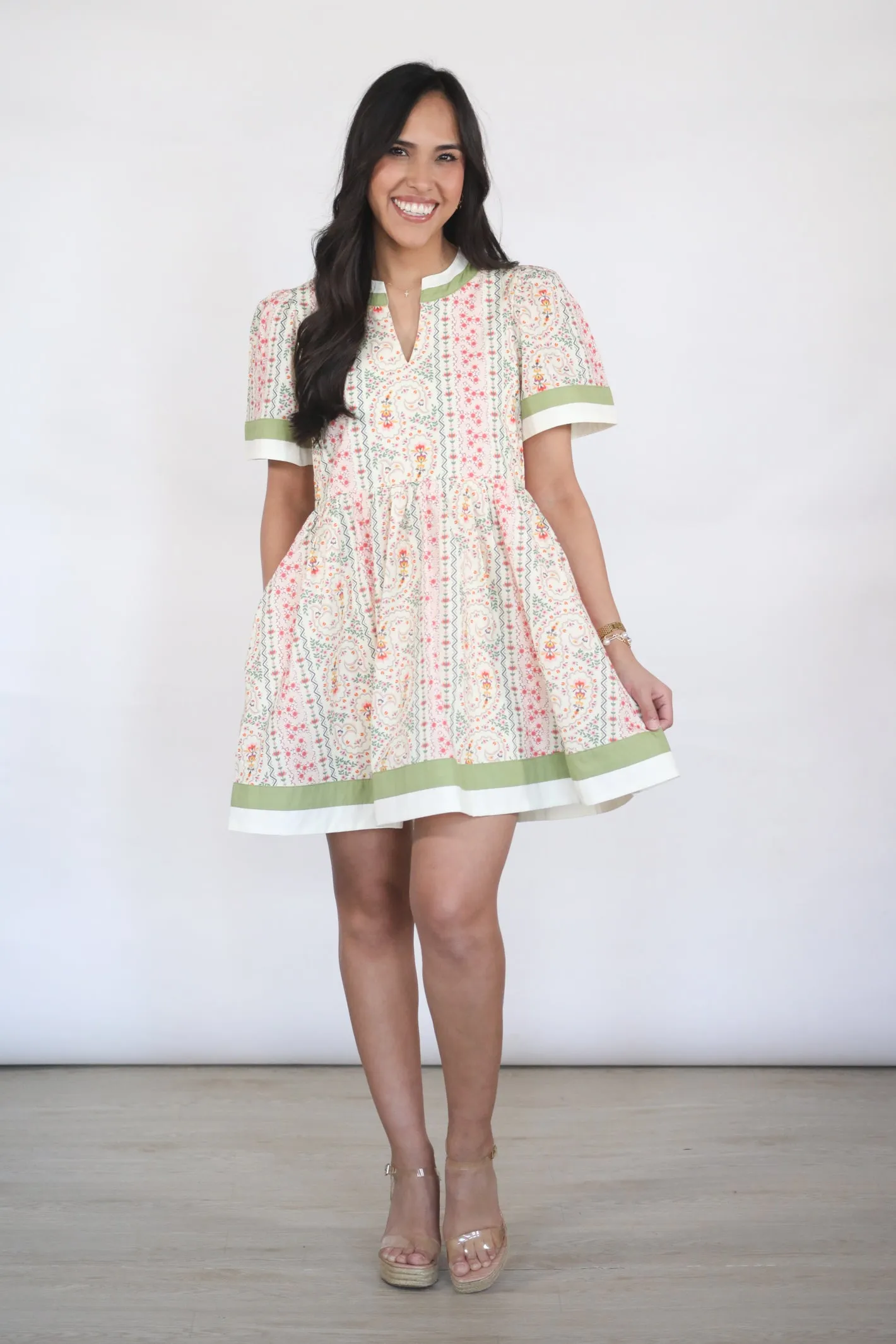 Meadow Breeze Mini Dress