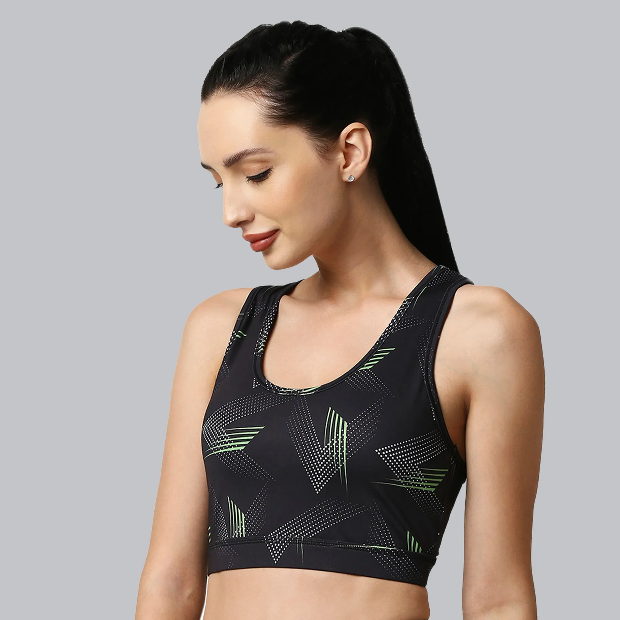 Medium Impact Racerback Sports Bra