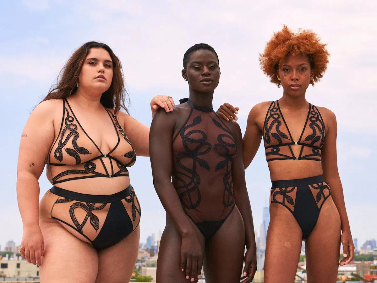 Medusa Bralette in Butterscotch