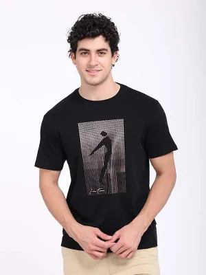 Men Graphic Crew Neck T-Shirt