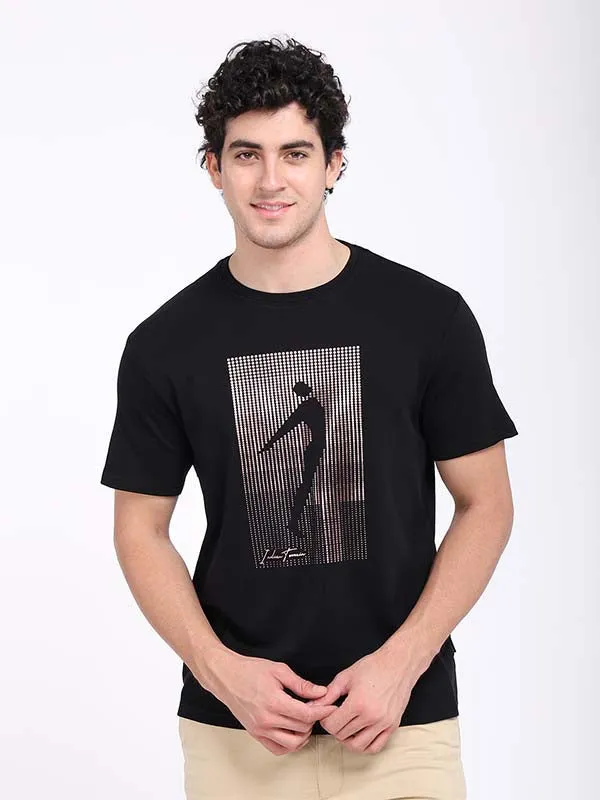 Men Graphic Crew Neck T-Shirt