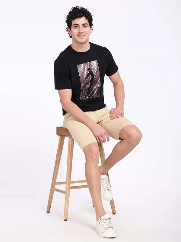 Men Graphic Crew Neck T-Shirt