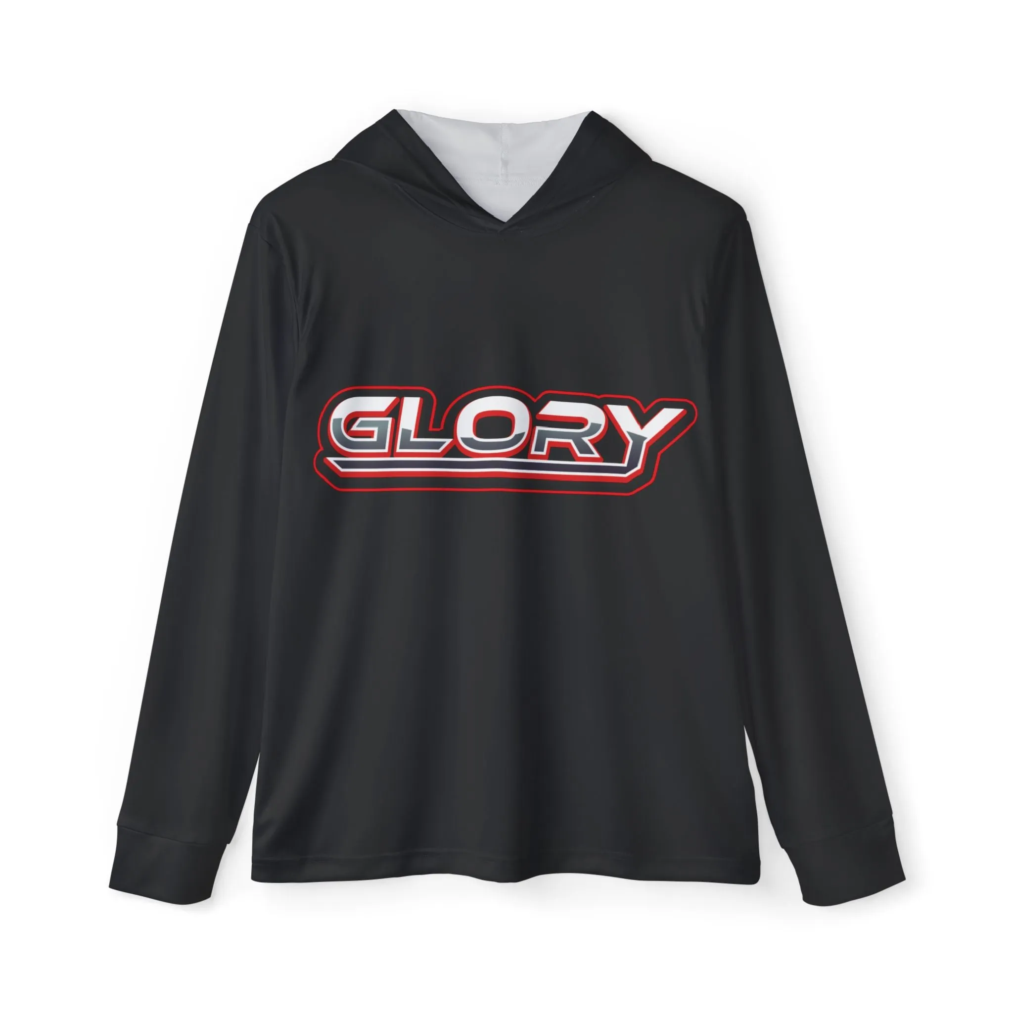 Men's Sports Warmup Hoodie for Athletes - 'GLORY' Design | Performance Activewear