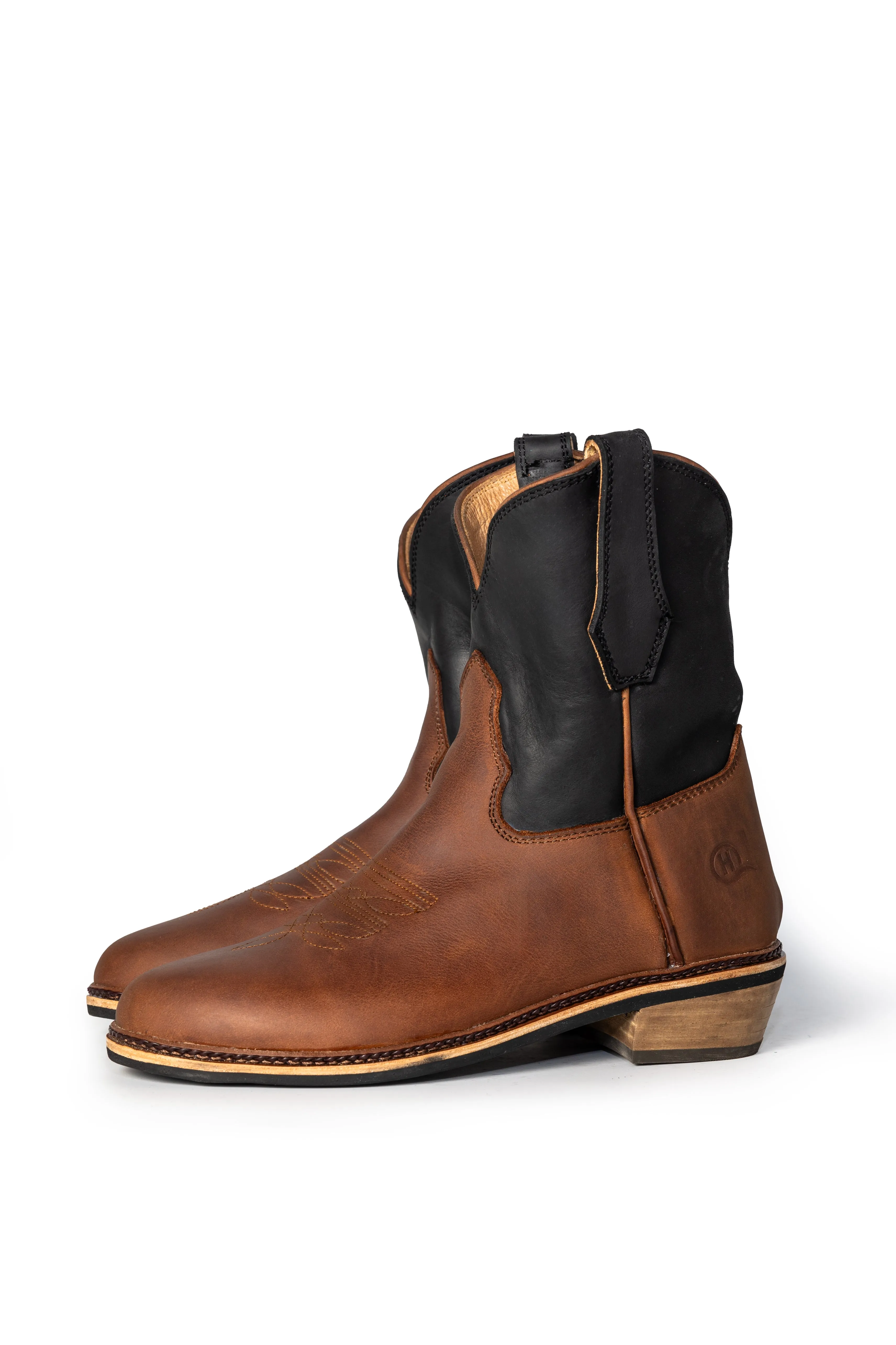 Mera Cowboy Leather Boots
