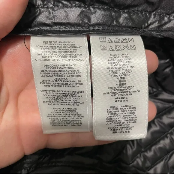 Michael Kors Black Quilted Nylon Vest Size XL (NWT)