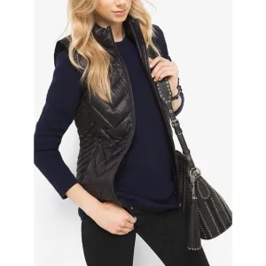 Michael Kors Black Quilted Nylon Vest Size XL (NWT)