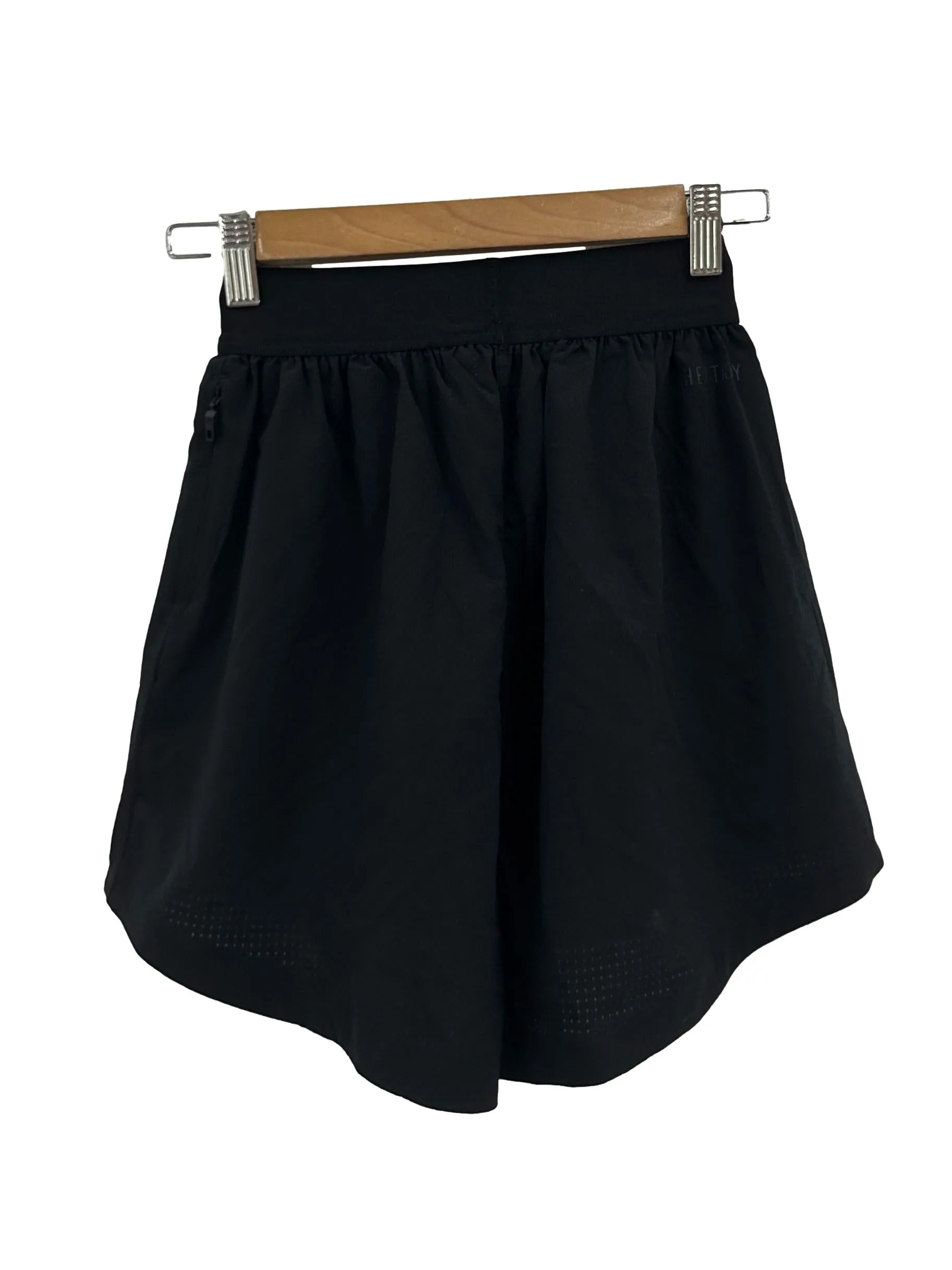 Midnight Black Running Shorts