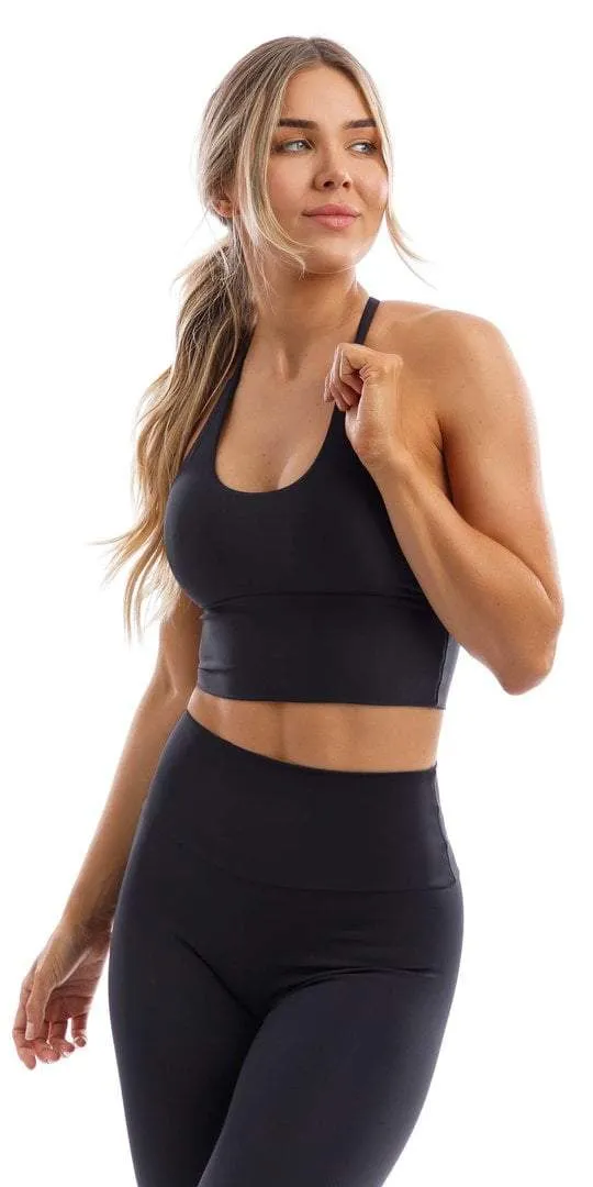 Midnight Motion Racer Back Bra