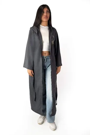 Midnight Mystique Hooded Cardigan