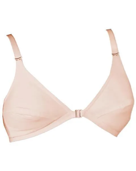 Milli Front Open Bra - Tulip Bra - Cotton Bra - Non Padded Non Wired Bra