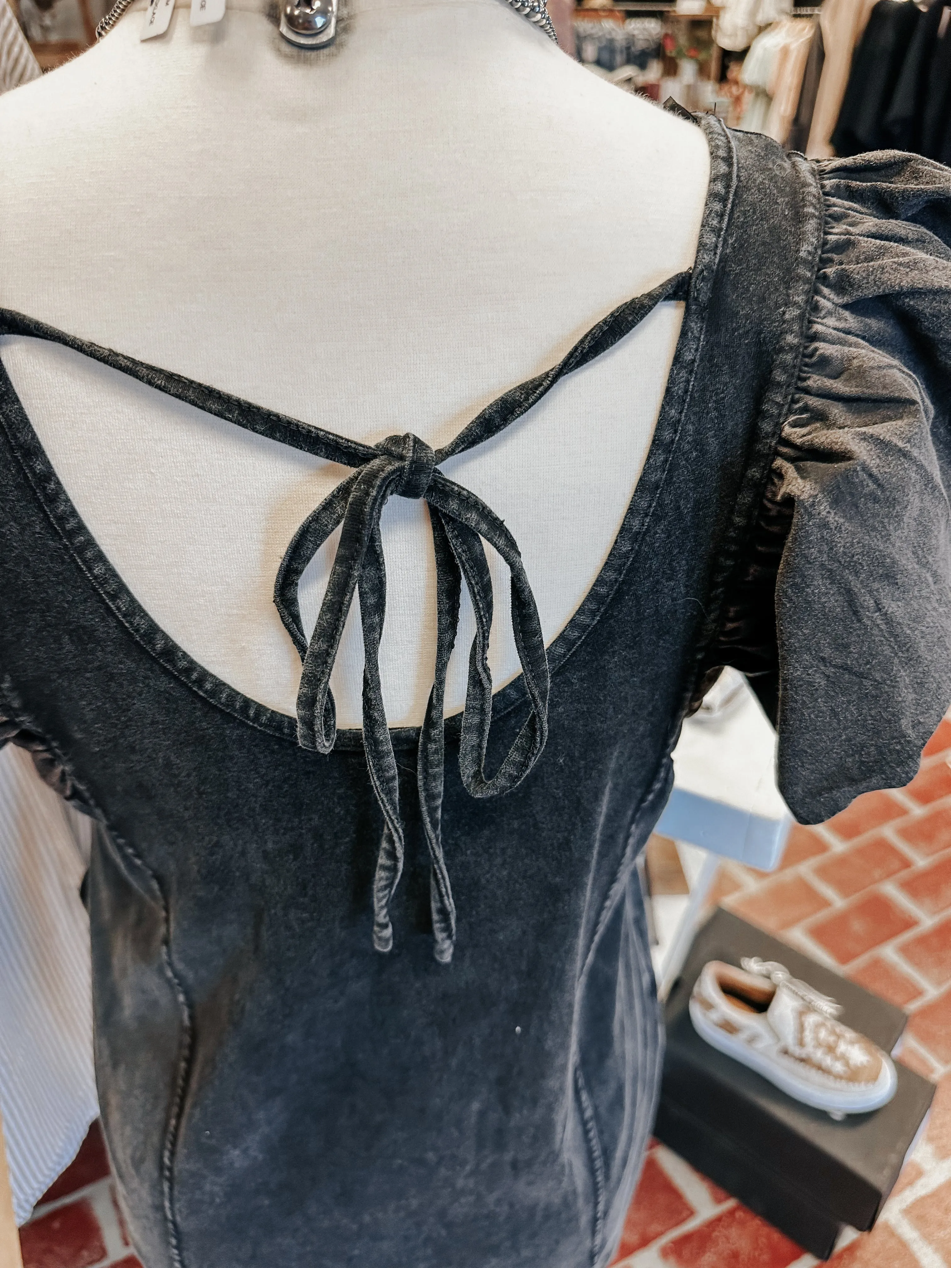 Mineral V-Neck Dress