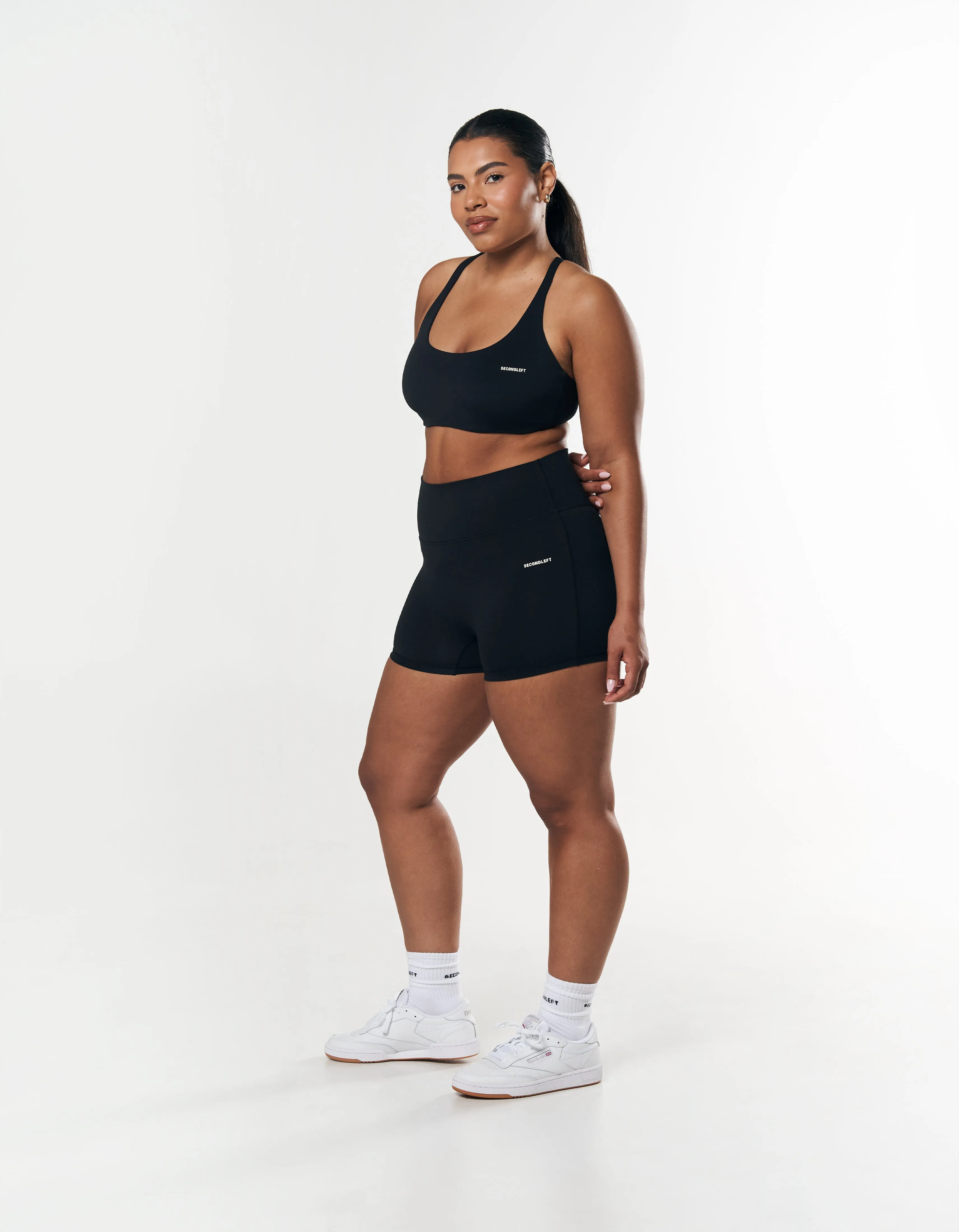 Mini Biker Short NANDEX™ - Black/Cream