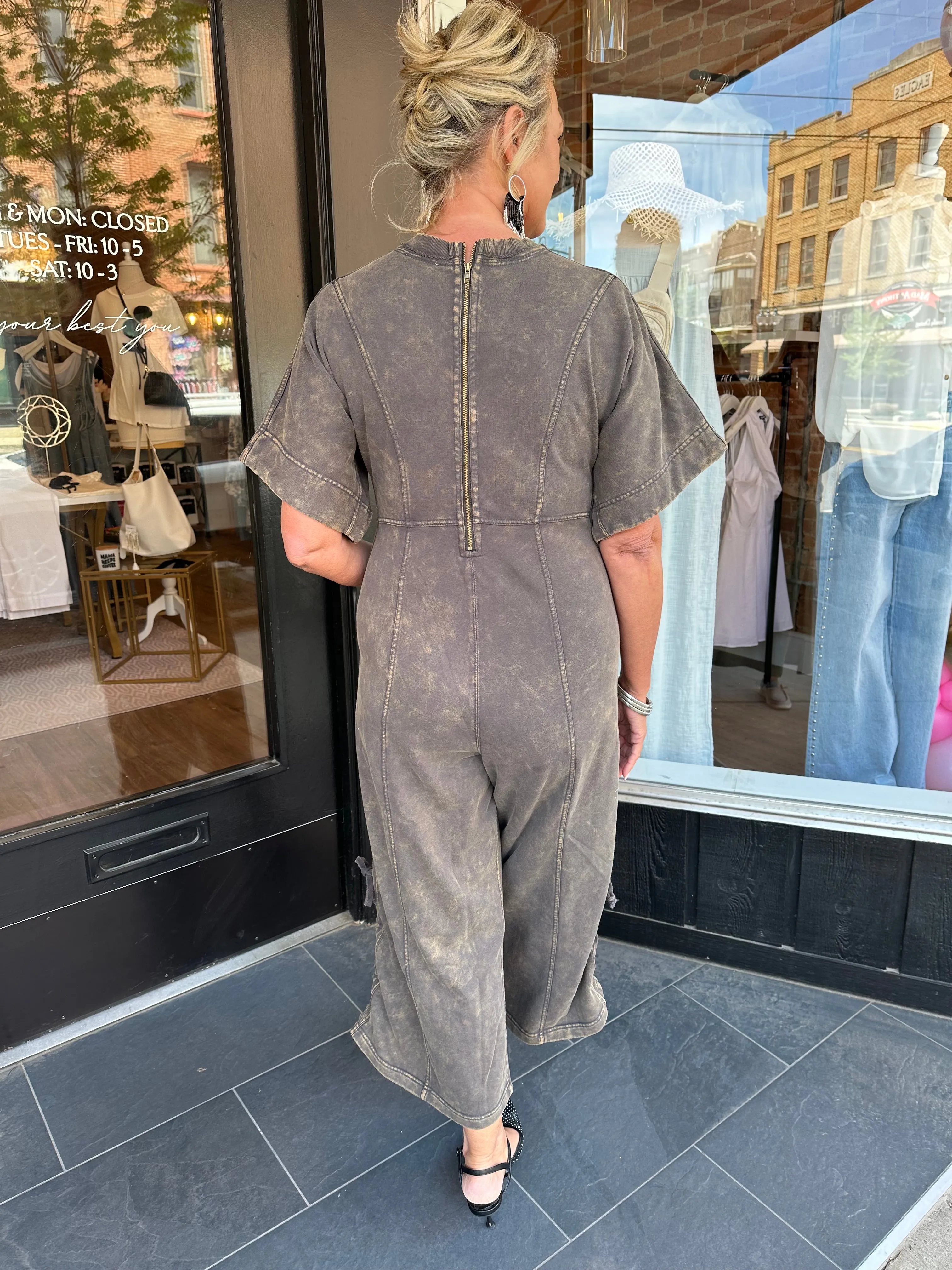 Molly V-Neck Jumpsuit