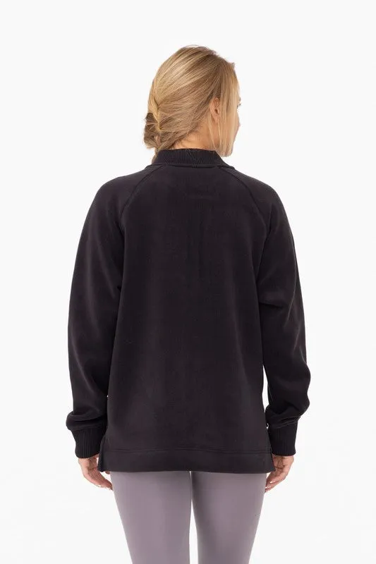 Mono B Microfleece Bomber Jacket