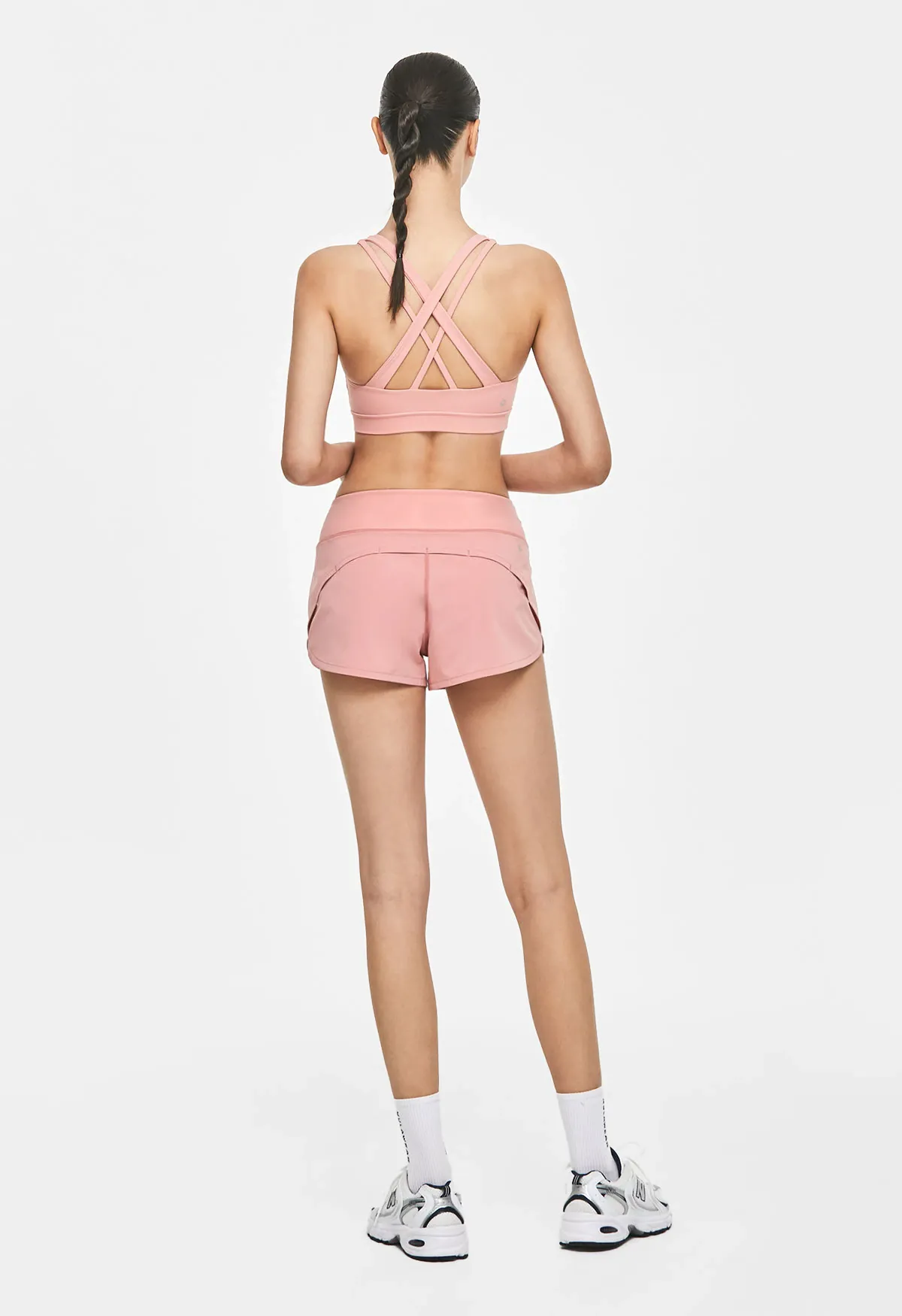 Movement short pants - Pink Clay