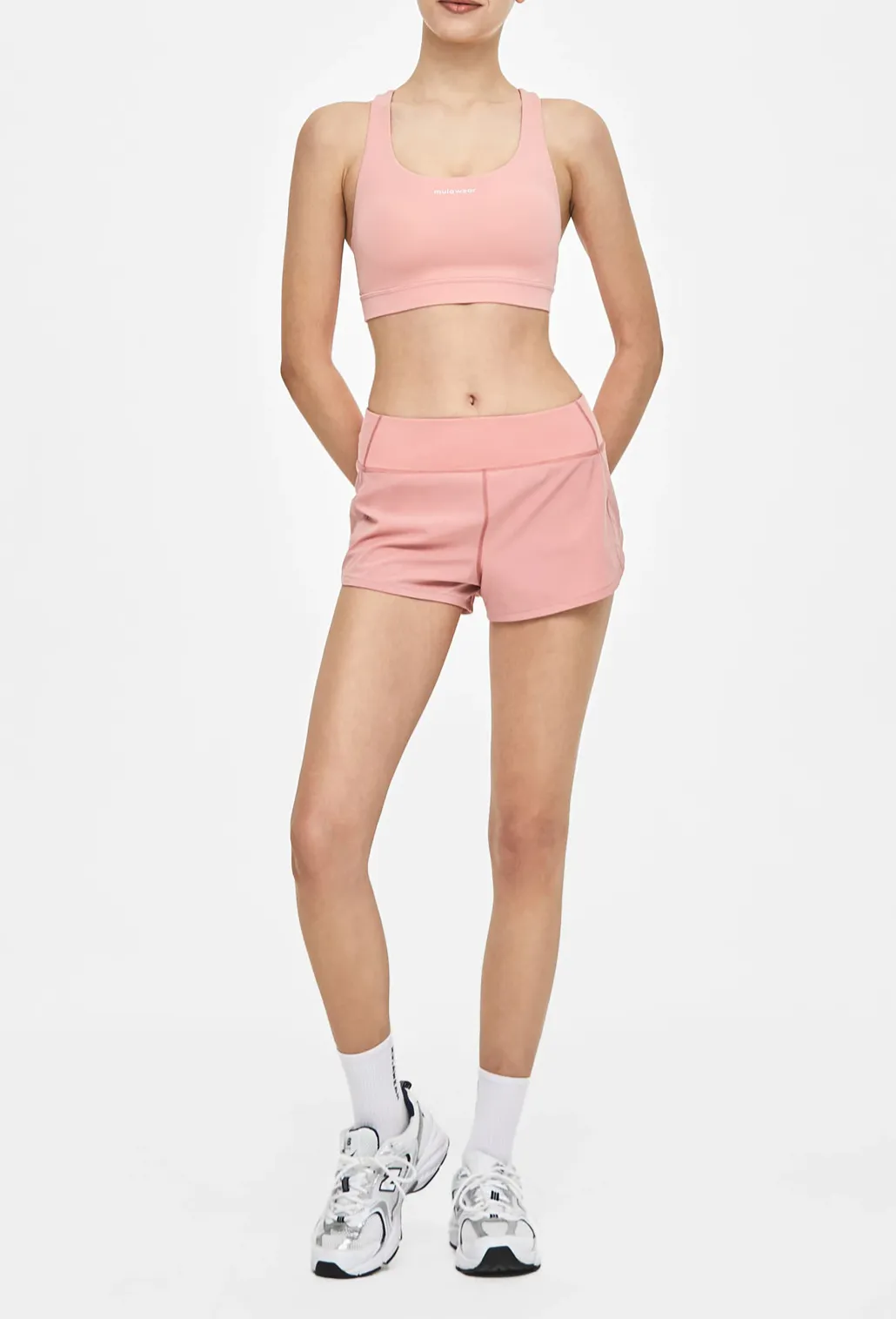 Movement short pants - Pink Clay