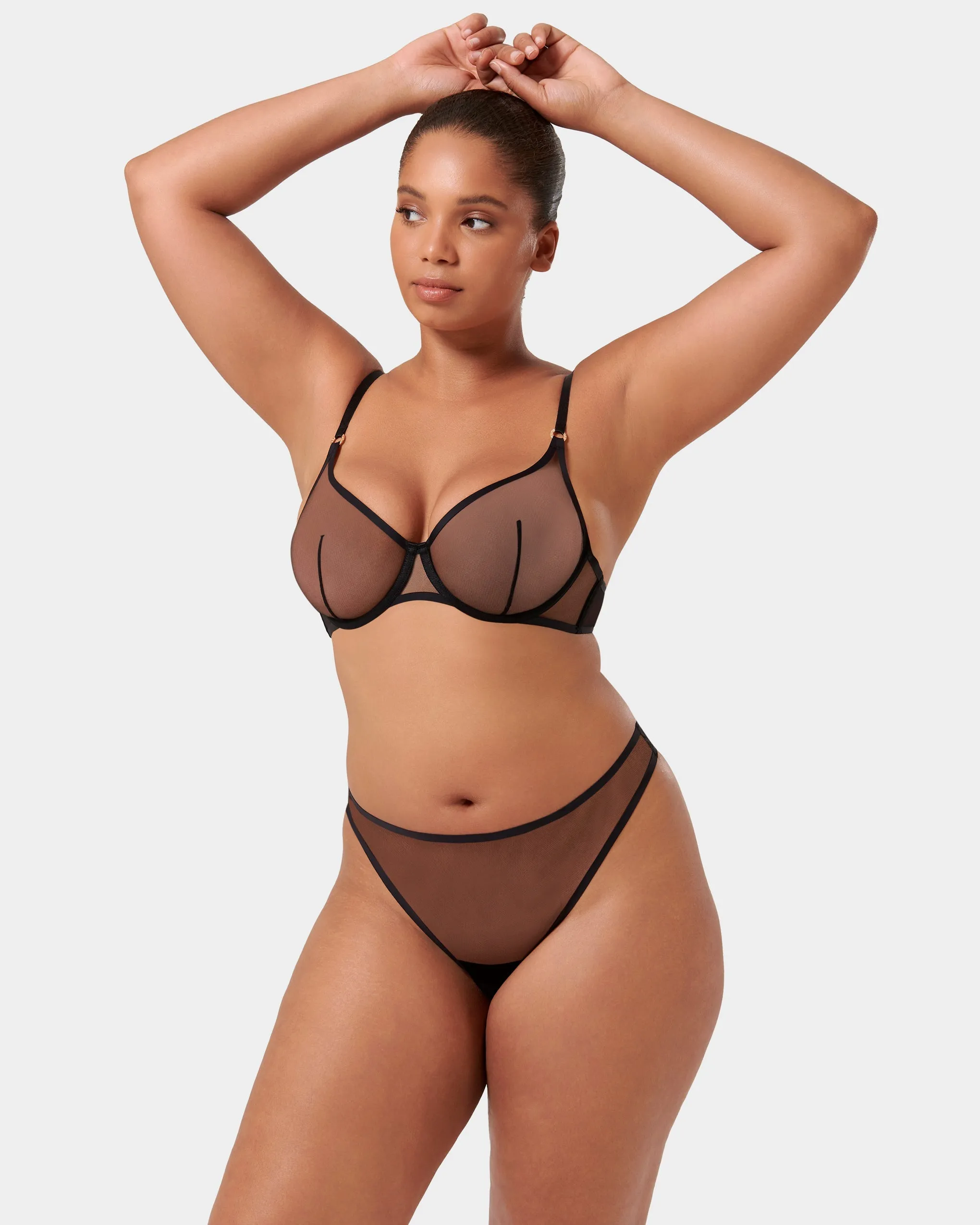 Naomi Wired Bra Black