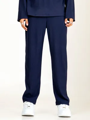 Navy Blue Cord Pant