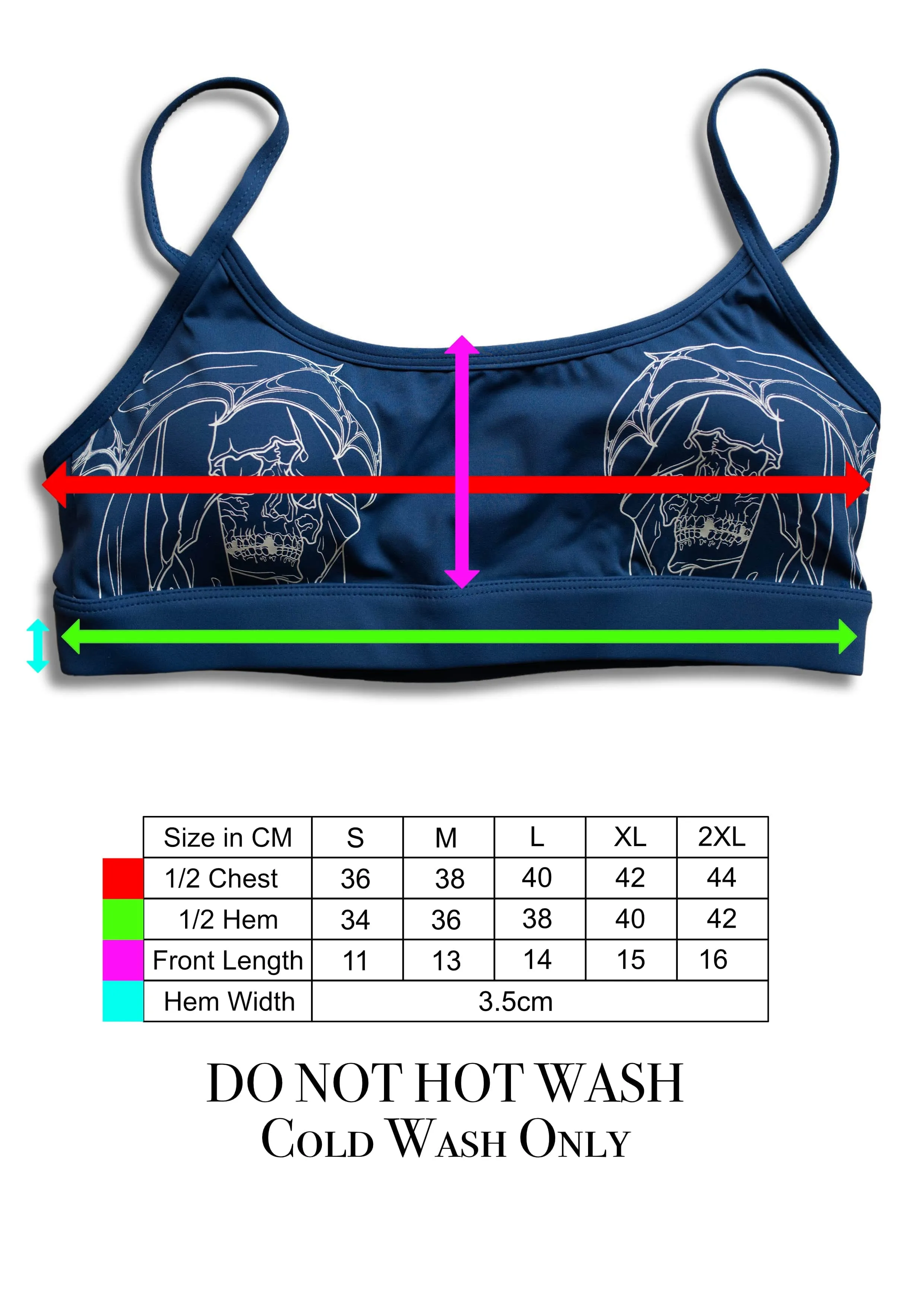 Navy Sports Bra