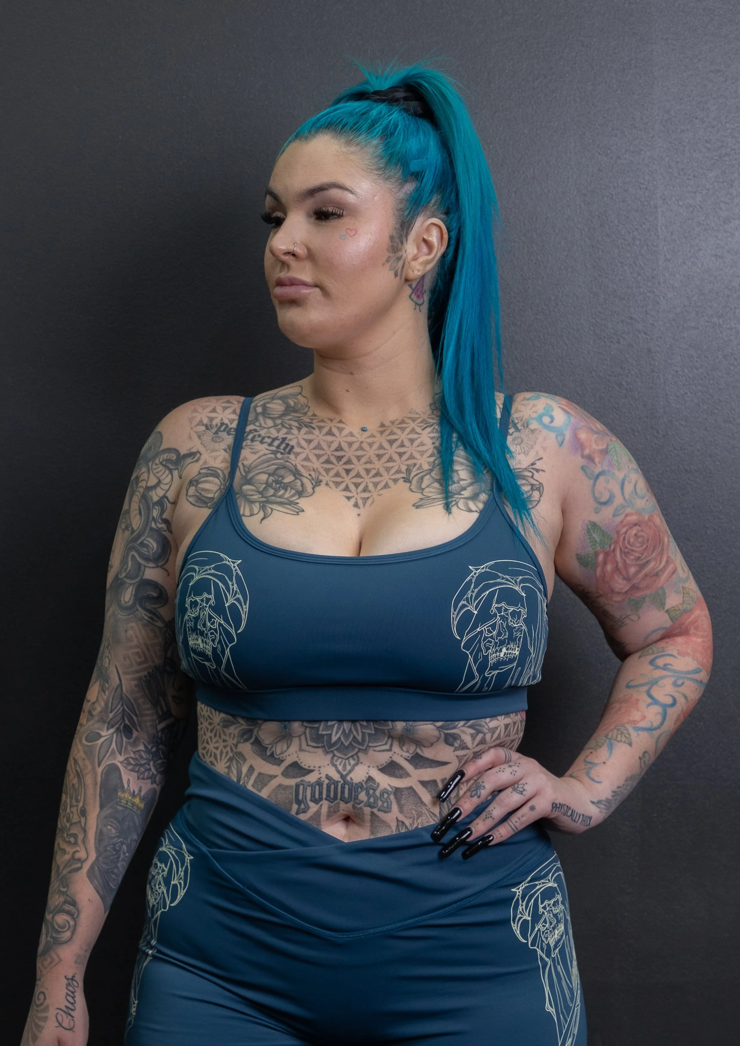 Navy Sports Bra