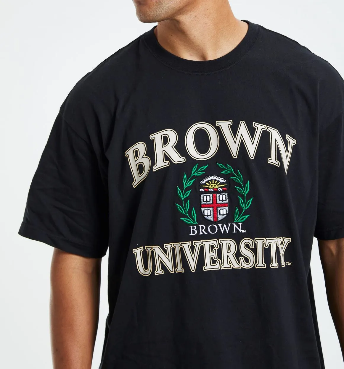 NCAA Brown University Mens Black T-Shirt Size XL