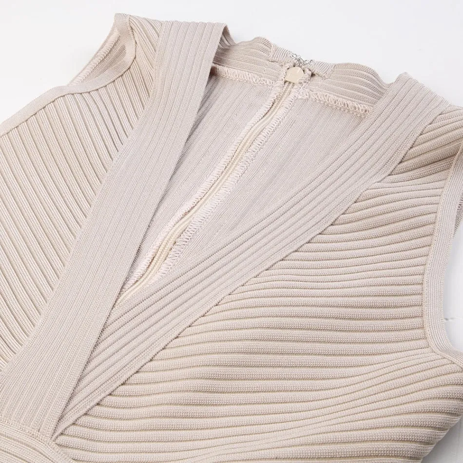 New Black Beige Sexy Bodycon