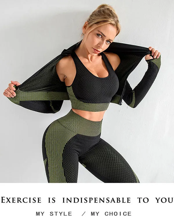New  Cross Back ColorBlock Sports Bras