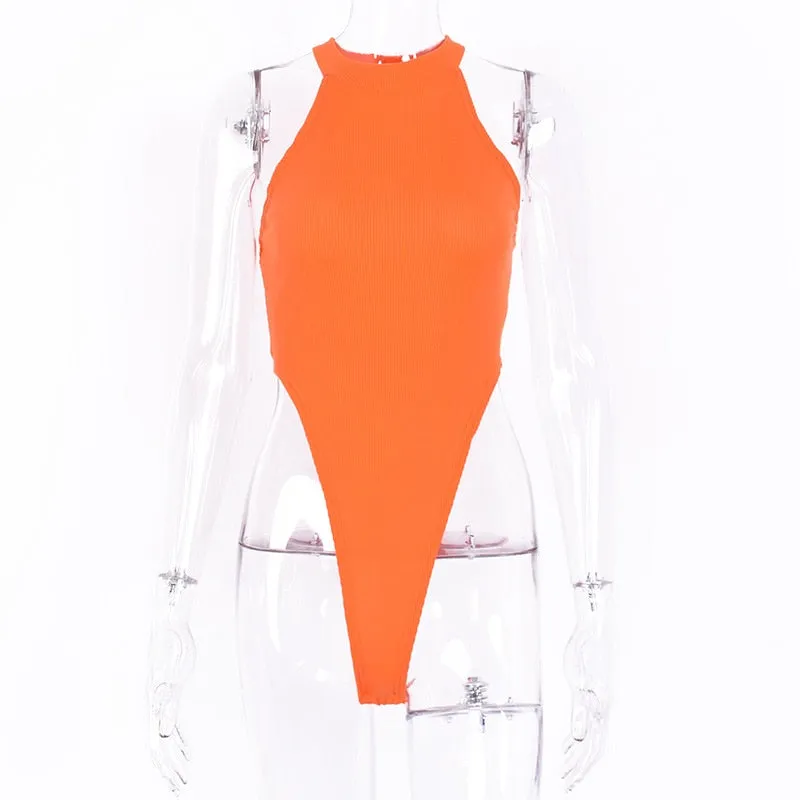 new ribbed knit  bodysuit
