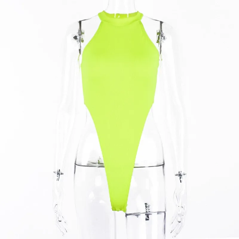 new ribbed knit  bodysuit