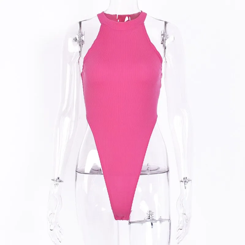 new ribbed knit  bodysuit