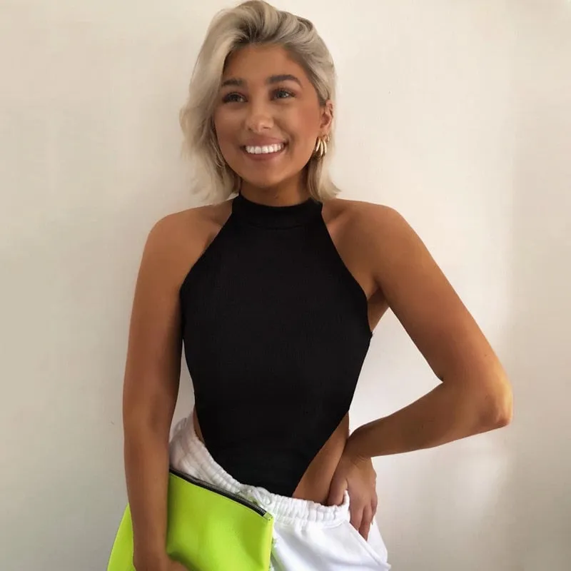 new ribbed knit  bodysuit