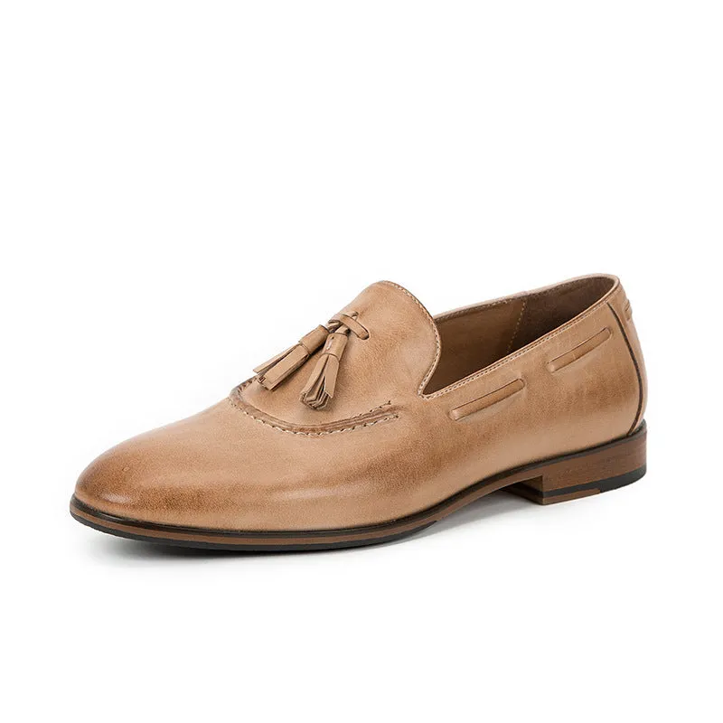 New York City Handmade Tassel Loafers
